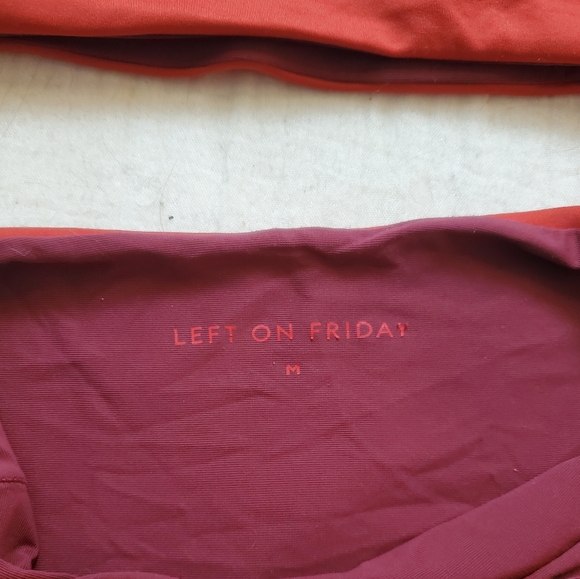 Left On Friday Deep Orange Swimwear Bikini Size M - Picture 4 of 6